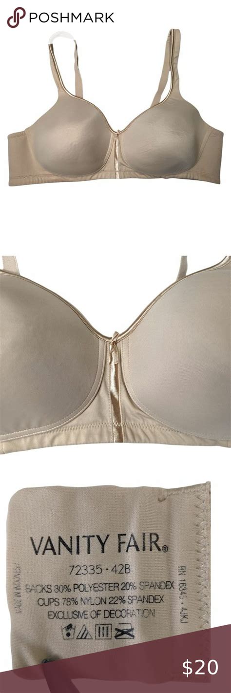 full coverage vanity fair bras|vanity fair bra 72335 40b.